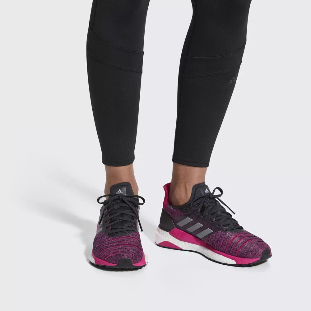 Adidas Solar Glide Tenis Para Correr Grises Para Mujer (MX-72929)